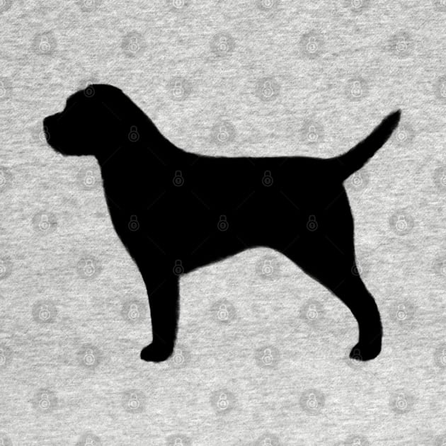 Border Terrier Silhouette by Coffee Squirrel